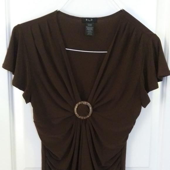 FLP women's short sleeve blouse - Picture 1 of 3